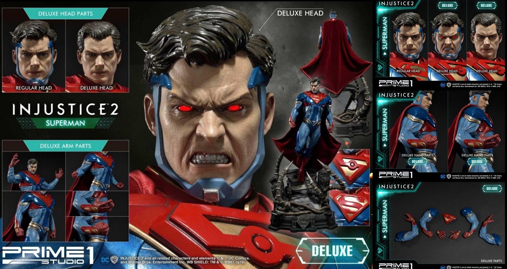 เปิดจอง Superman: Injustice 2 1/4Scale (Deluxe) Statue by Prime 1 Studio