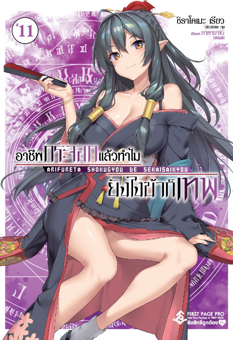 นิยาย อาชีพกระจอกแล้วทำไม ยังไงข้าก็เทพ! เล่ม 11