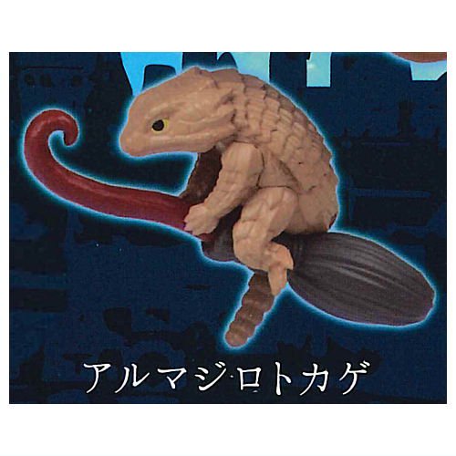 กาชาปองฟิกเกอร์สัตว์ขี่ไม้กวาด