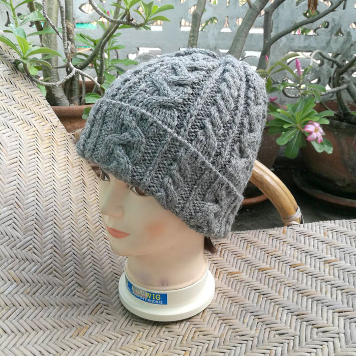 หมวกไหมพรมขนสัตว์ Made in England