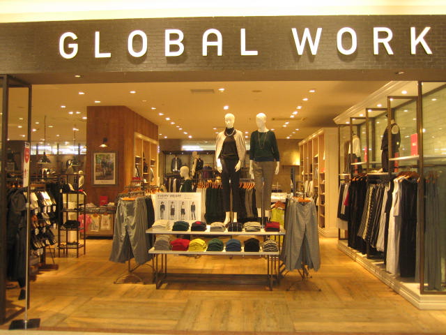 ผ้าพันคอโดนัท GLOBAL WORK เฟอร์หนานุ่มมาก อุ่นสุดๆ