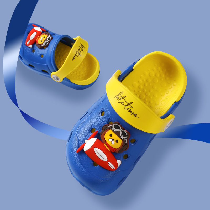 รองเท้าแตะรัดส้นเด็ก 1-5 ขวบ น้ำหนักเบา สวมใส่สบาย มี insert รองรับสรีระเท้าเด็ก