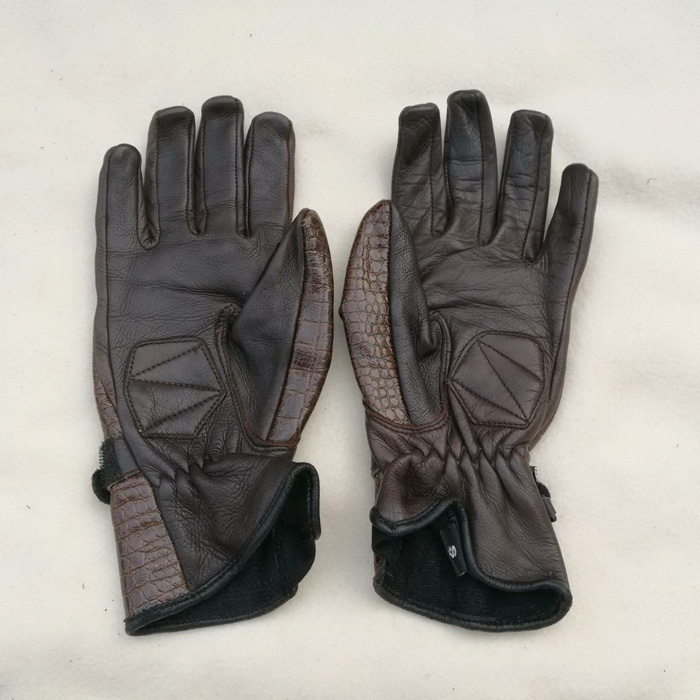 ถุงมือหนังแท้ แนวเท่ๆ สวยมากๆ อุ่นติดลบ