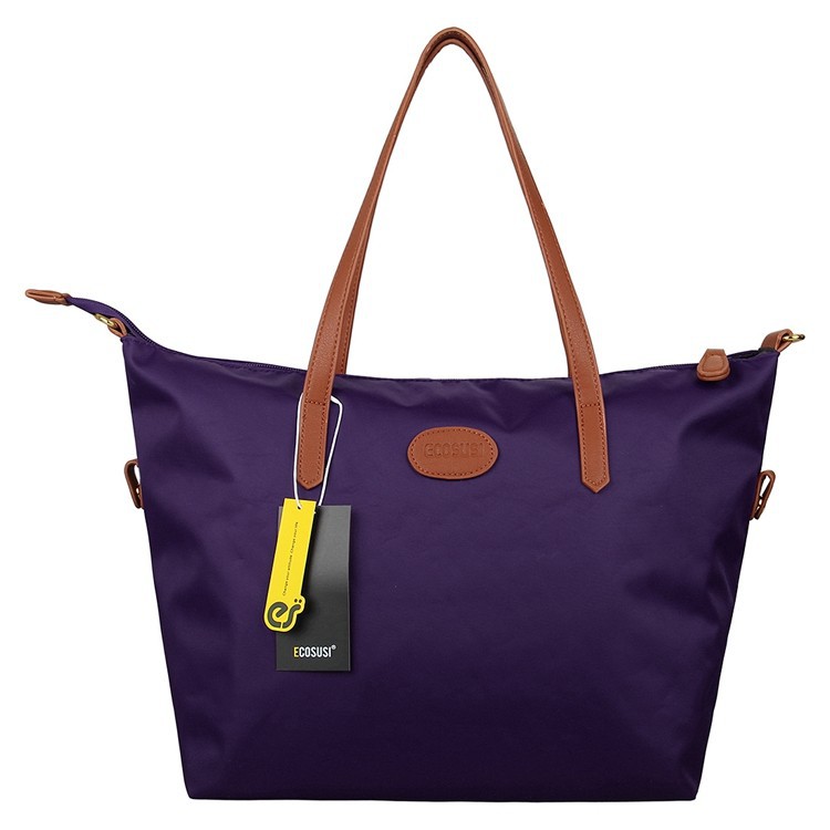 Ecosusi กระเป๋าโท้ทแฟชั่น ผลิตจากไนล่อน น้ำหนักเบา กันน้ำ คุณภาพสูง