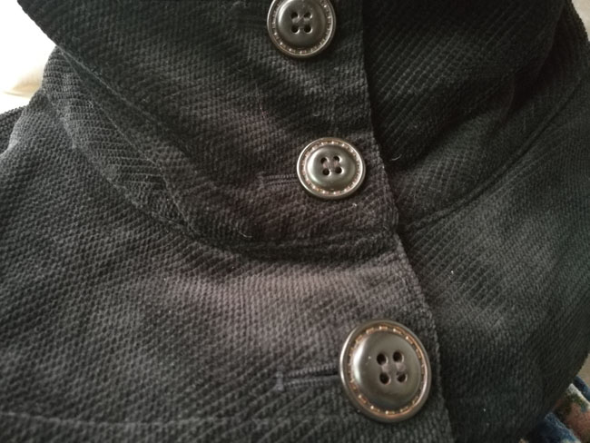 เสื้อโค้ทผ้าลูกฟูก HusHusH SzS-M สวยมากกก