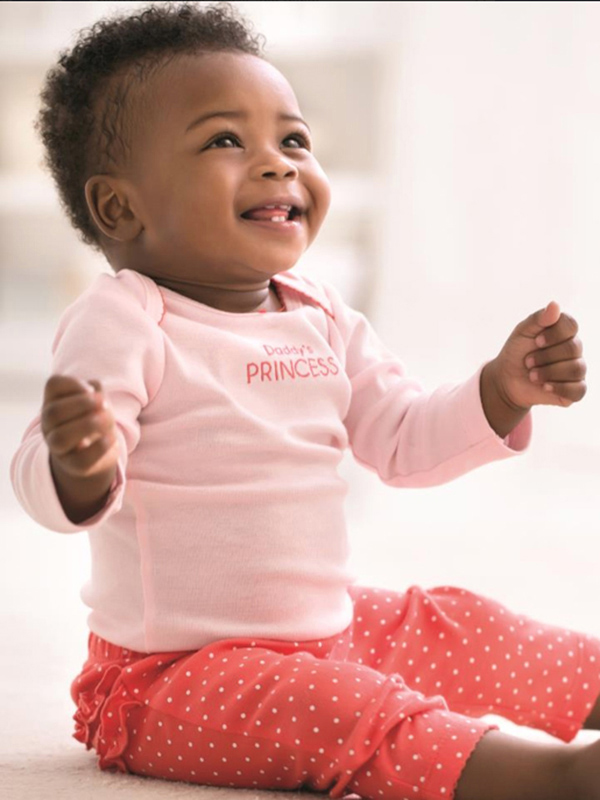 ชุดบอดี้สูทเด็กหญิง แขนยาว วัย 0-3/3-6/6-9 เดือน คละลาย