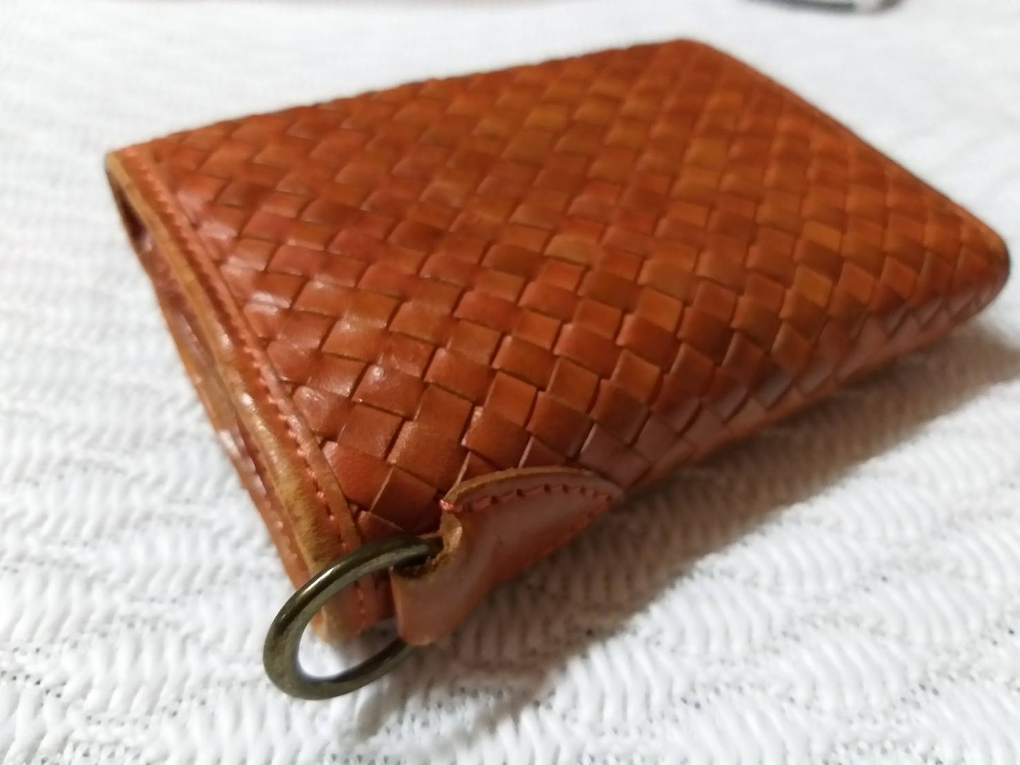 กระเป๋าสตางค์ HATO HASI Vegetable Tanned Leather