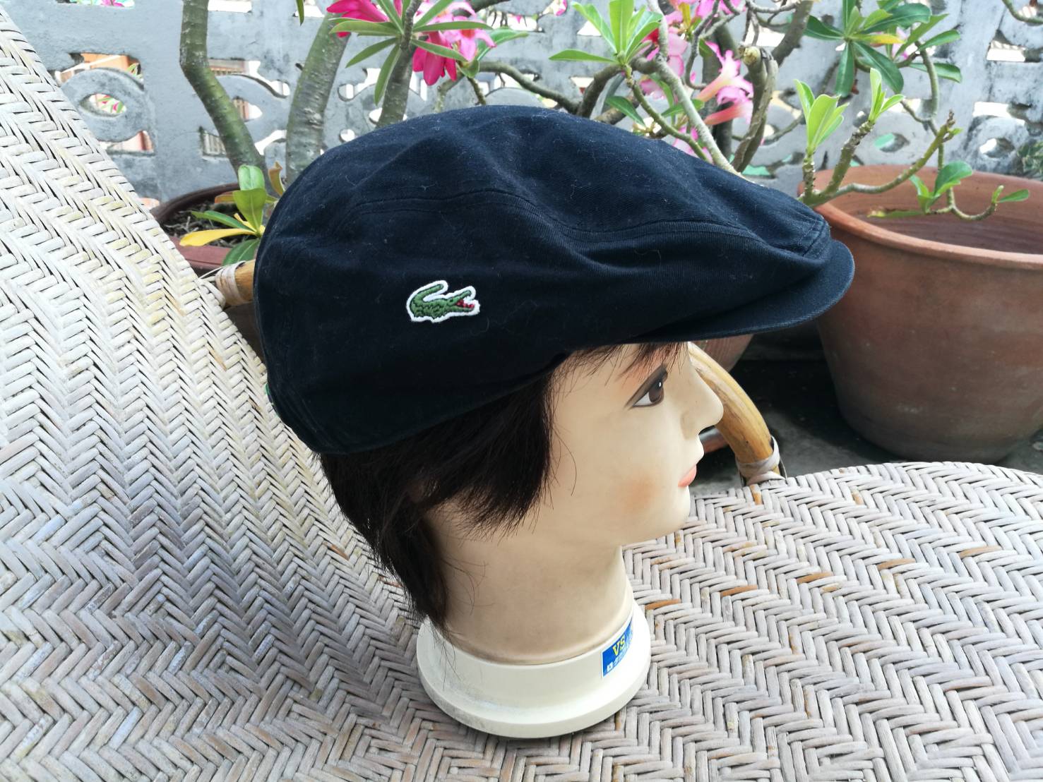 หมวกติงลี่ หมวกแฟลตแค็ป LACOSTE