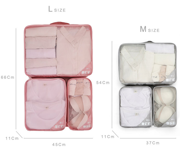 (ขนาด M) Botta Desig กระเป๋าจัดระเบียบเดินทาง 3 in 1 ใช้แบบแยก หรือรวมกันได้ สำหรับกระเป๋าเดินทางขนาด 18" - 19" และ 24" - 28"