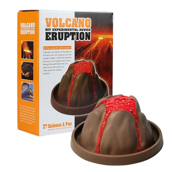 ของเล่นภูเขาไฟ ของเล่นวิทยาศาสตร์ ชุดการทดลองภูเขาไฟระเบิด Volcano Eruption KIT