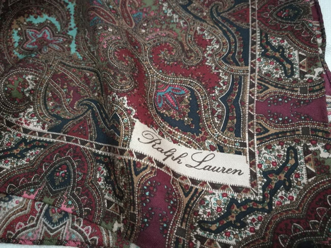 ผ้า Silk Ralph Lauren สวยมาก นุ่มมาก