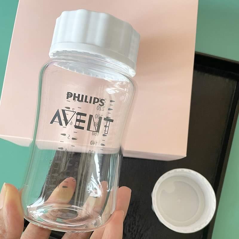 ฝาปิดขวดนมเอเว้นท์ avent ฝาขวดนม รุ่น Natural มีซีลกันหก NanaBaby เปลี่ยนขวดนม..เป็นขวดเก็บน้ำนม