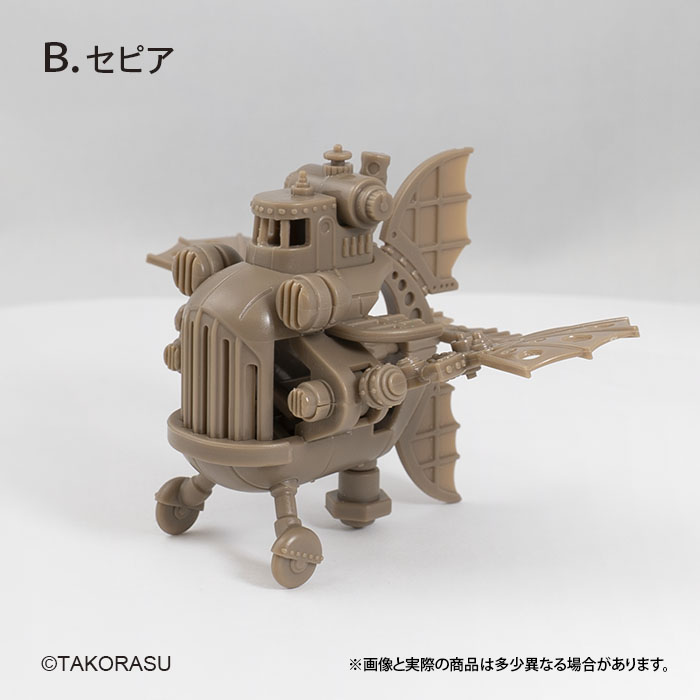 กาชาปองโมเดลเครื่องบิน TAKORASU Collection