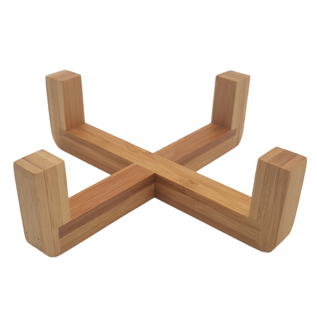 ชามเซรามิคสัตว์เลี้ยง Petsuka พร้อมฐานรองสไตล์ญี่ปุ่น สำหรับสุนัขและแมว สีชมพู 850 ml