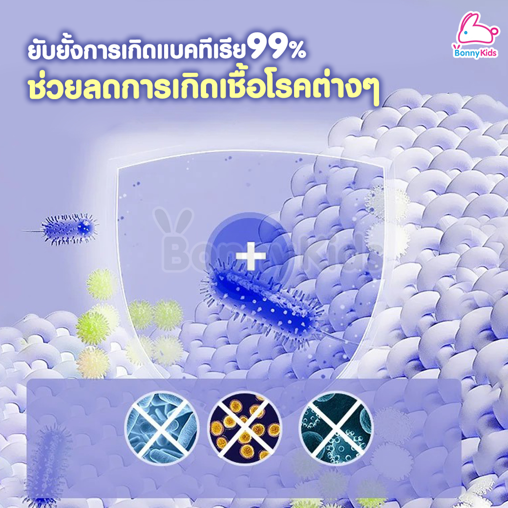 Misecr (มิสเซอร์) Sleeping Pants ผ้าอนามัยแบบกางเกง ใช้ได้ทั้งกลางวัน-กลางคืน M/L/XL (6ชิ้น)