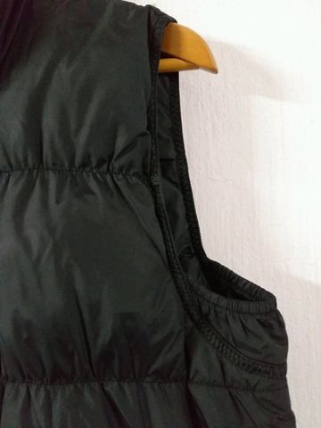 เสื้อกั๊กขนเป็ดชายสีดำ หนานุ่มอุ่นมาก อก42