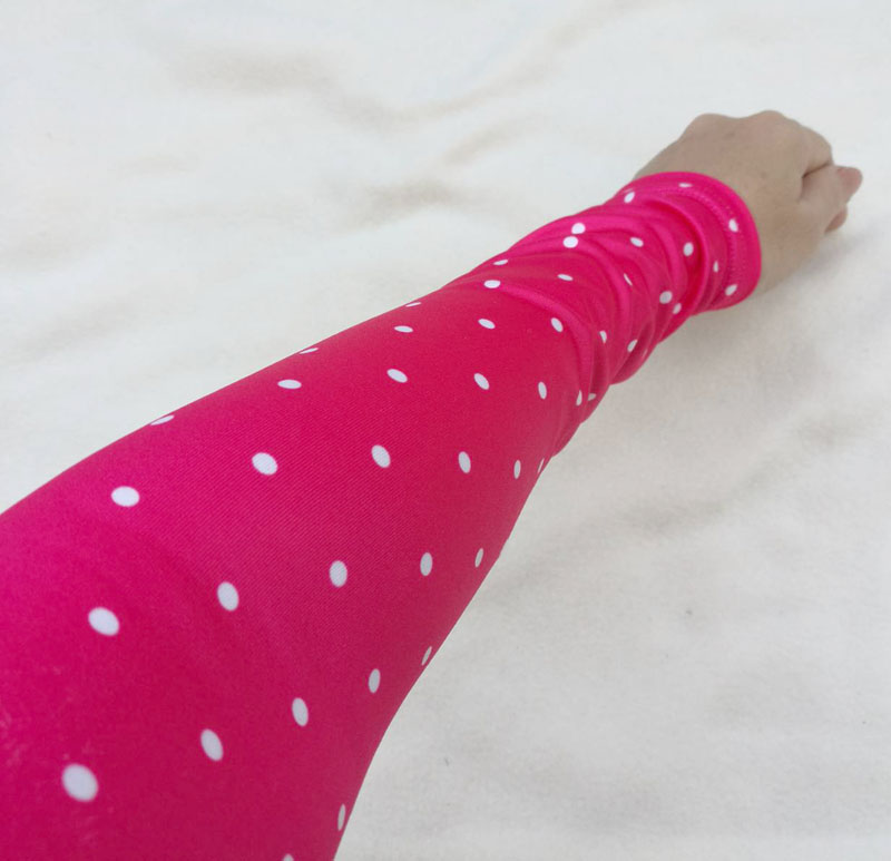 ปลอกแขนผ้า spandex ผ้าดีมากๆๆ สีโครตสวย /ของใหม่/