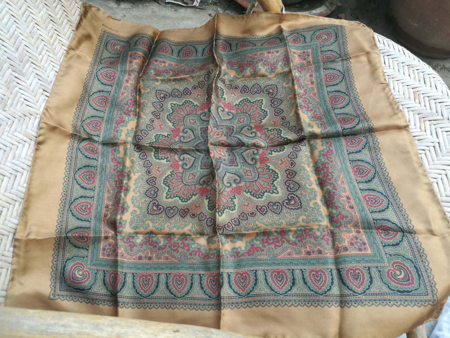 ผ้าไหม Cristina MADE IN ITALY