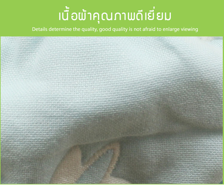 แมสผ้าเด็ก หน้ากากผ้าเด็กเล็ก 1-5 ขวบ ซักใช้ซ้ำได้ 100% Cotton ทอหนา 6 ชั้น หายใจไม่อึดอัด คละลาย