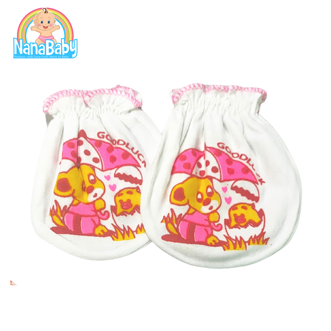 ถุงมือเด็กแรกเกิด ถุงมือเด็กอ่อน ถุงมือทารกแรกเกิด 0-3 เดือน