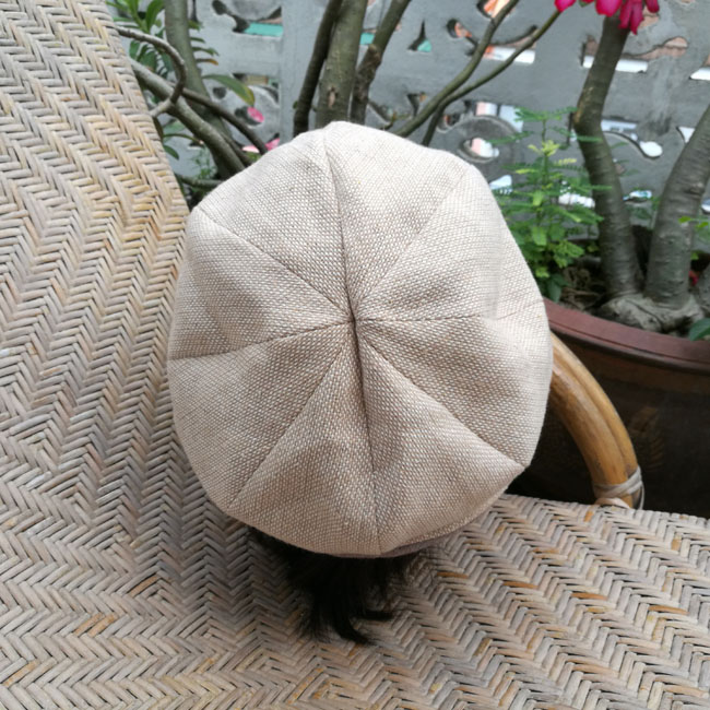 หมวกปีกกว้างผ้าขนสัตว์ สวยมาก ใส่อุ่นกันแดด หรูมาก