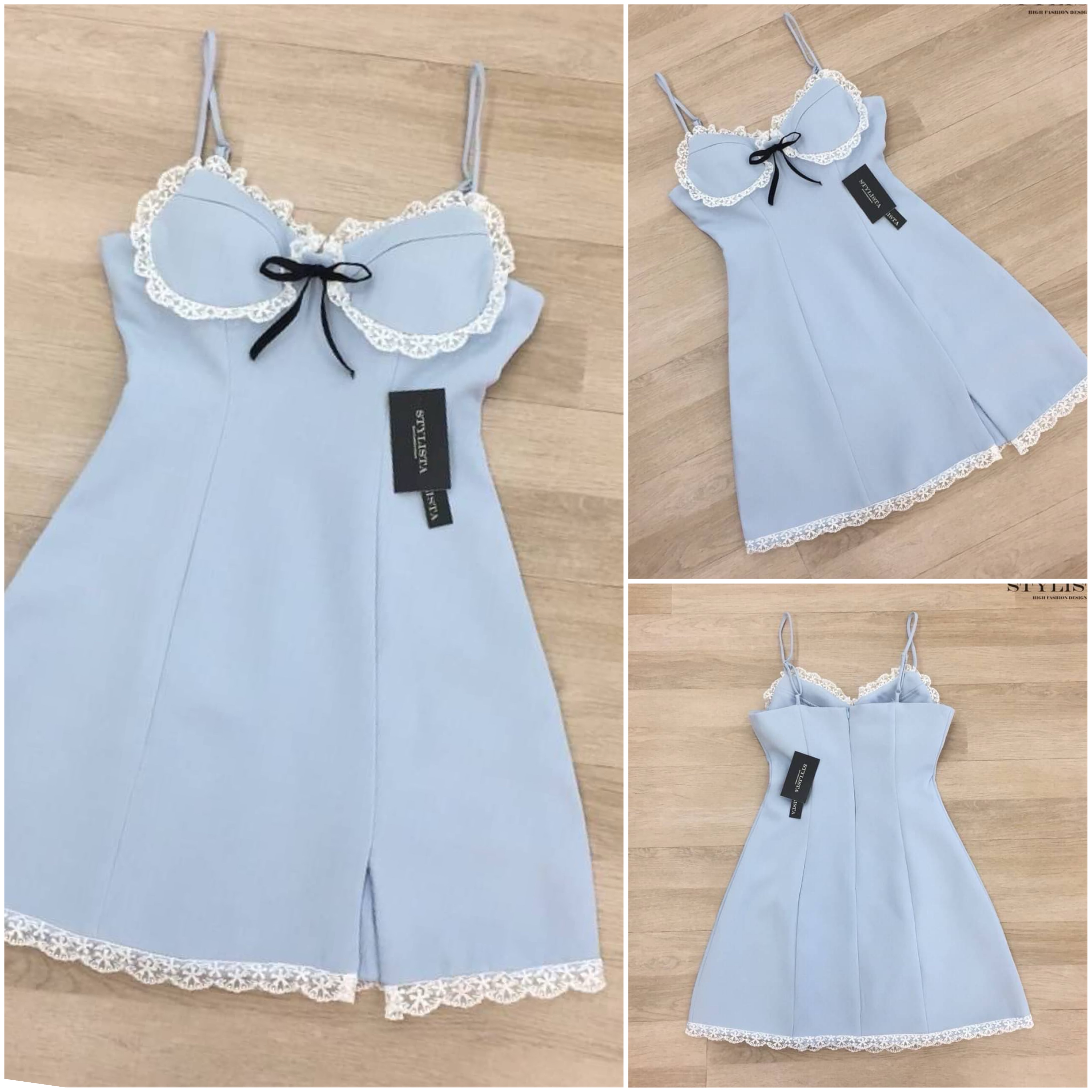 เดรสใส่สวยน่ารักมาก ต้องมีติดตู้ไว้เลย แพลตเทินดีงาม ใส่สวยเปะสุดๆ ใส่สบาย สินค้าคุณภาพ (พร้อมส่ง)