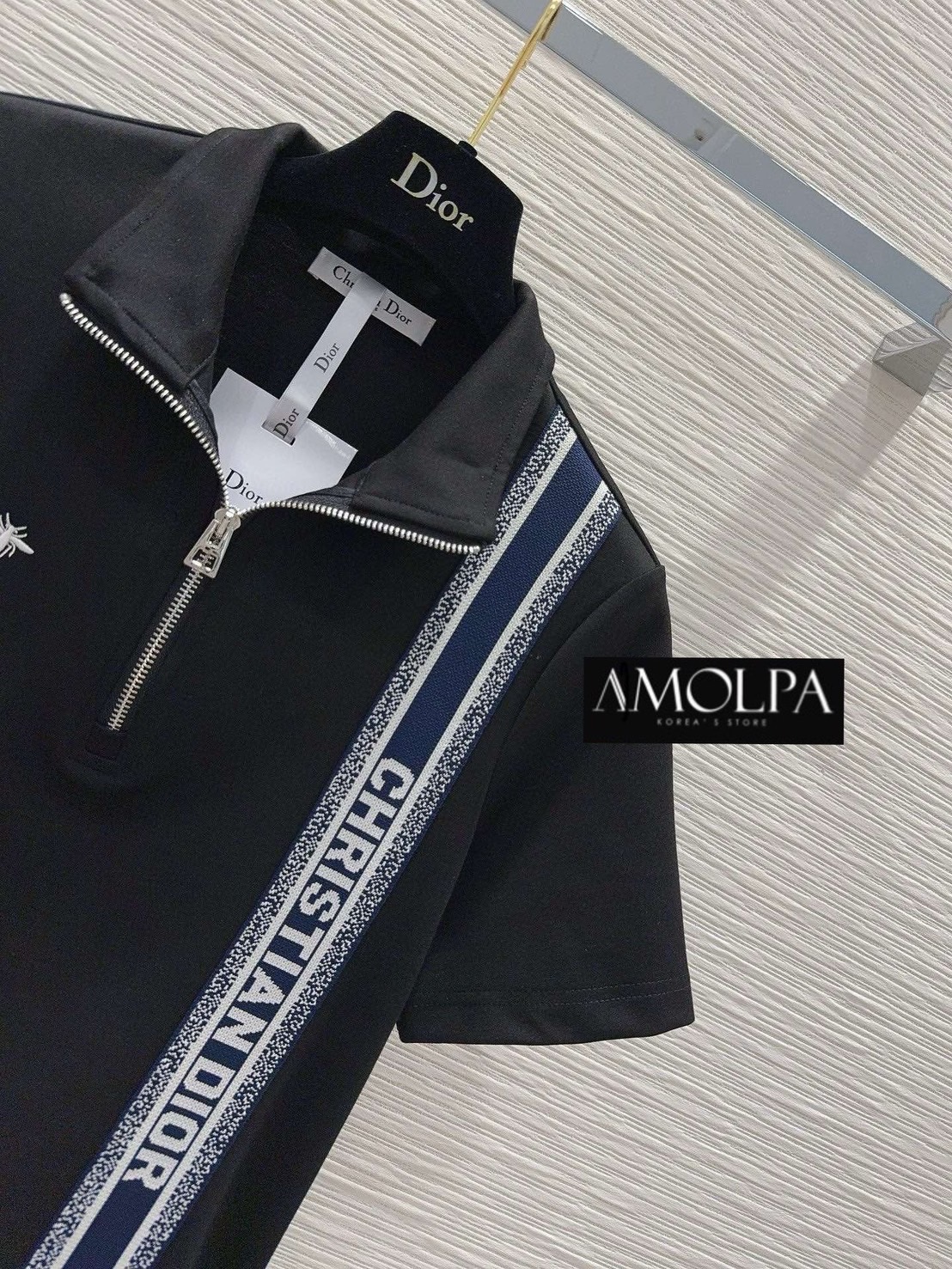 DRESS CD. แต่งแถบDIOR ผ้าใส่สบาย ไม่ร้อน ตามช๊อปเลยน๊า สินค้าคุณภาพ (พร้อมส่ง)