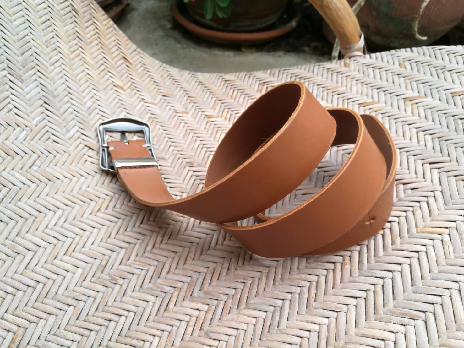 เข็มขัดชาย หนังแท้