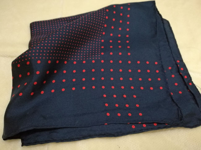 ผ้าผูกคอ silk ผ้านุ่มมากก