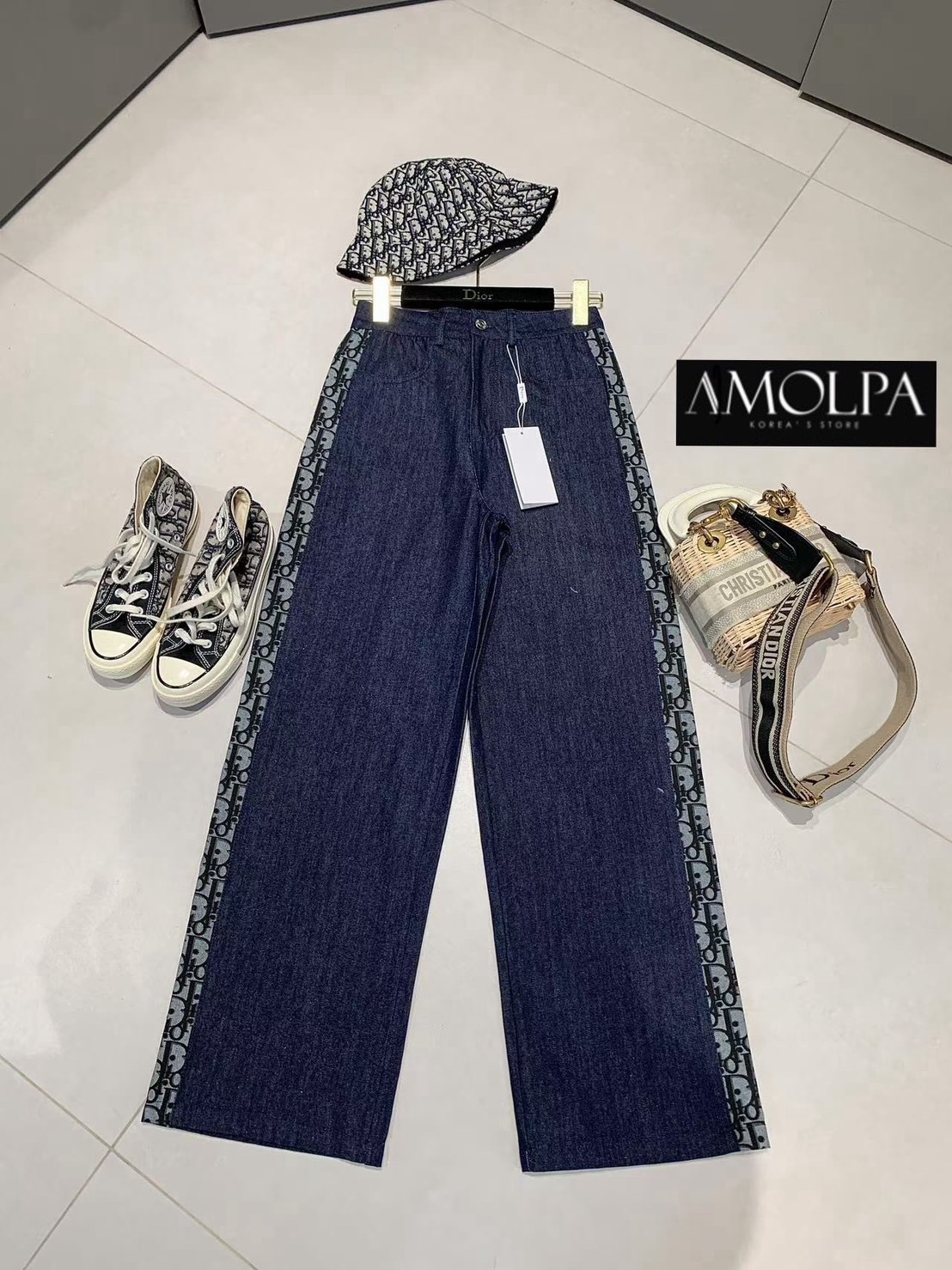 กางเกง CD DENIM ชนช๊อปปป สวยม๊ากกก ผ้ายีนส์แท้ 100เปอ อย่างดี ใส่สบาย : สินค้าคุณภาพ (พร้อมส่ง)