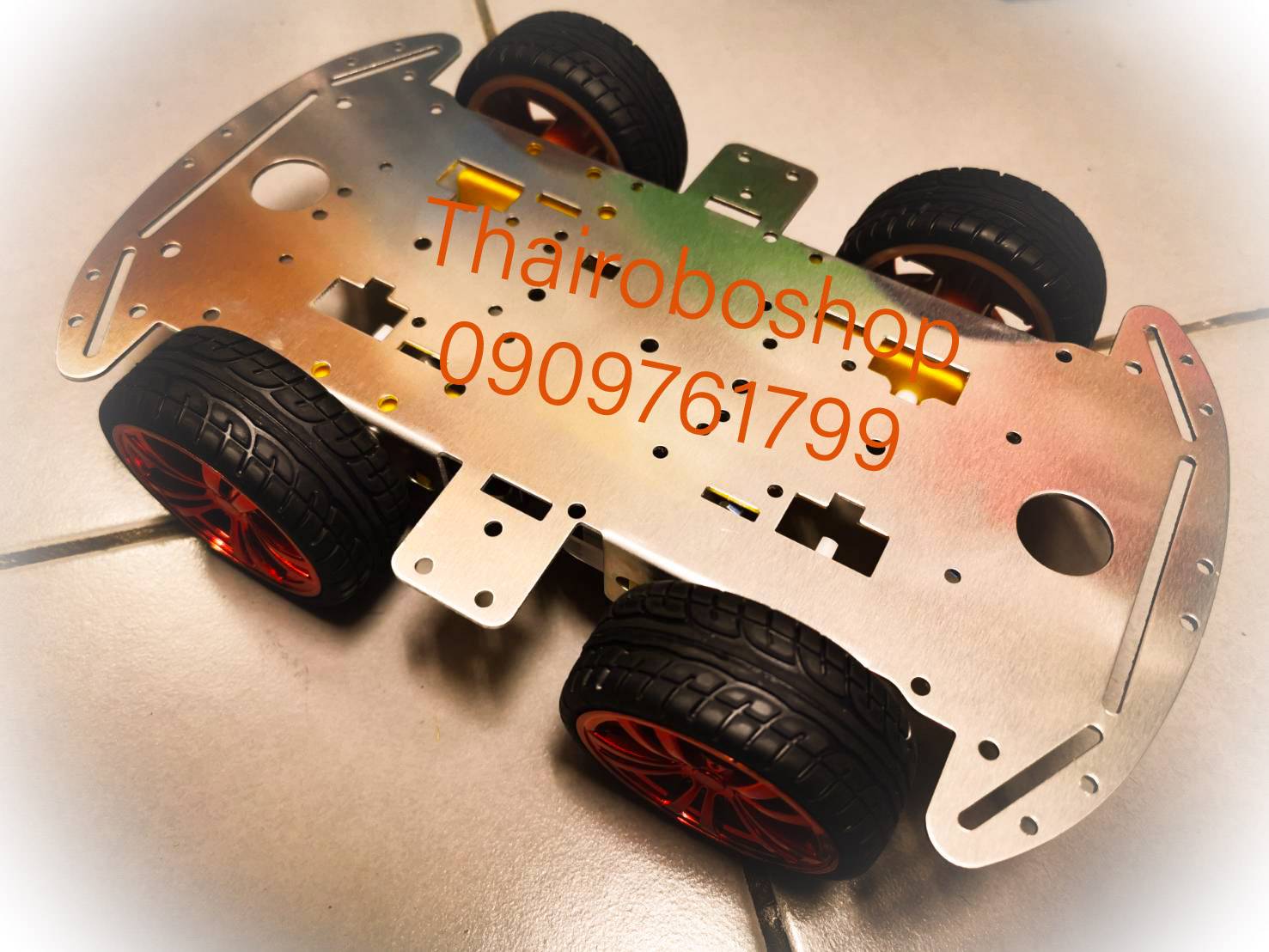 Robot Aluminium TT Motor 4WD