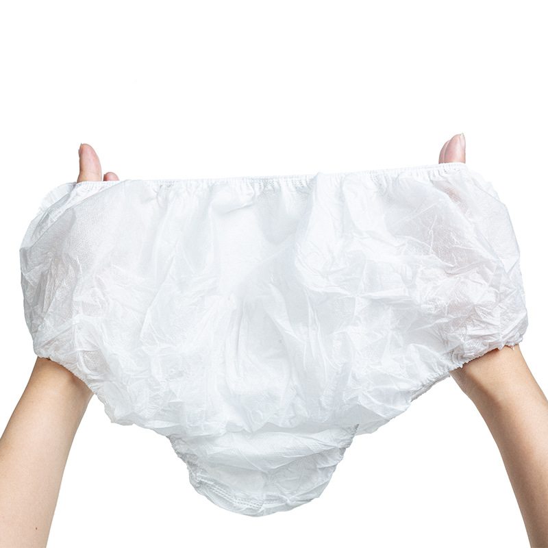 (แพค 4 ตัว) กางเกงในกระดาษ กางเกงในใช้แล้วทิ้ง กางเกงในสปา กางเกงในคุณแม่ กางเกงในคนท้อง และหลังคลอด เนื้อนุ่ม ใส่สบาย