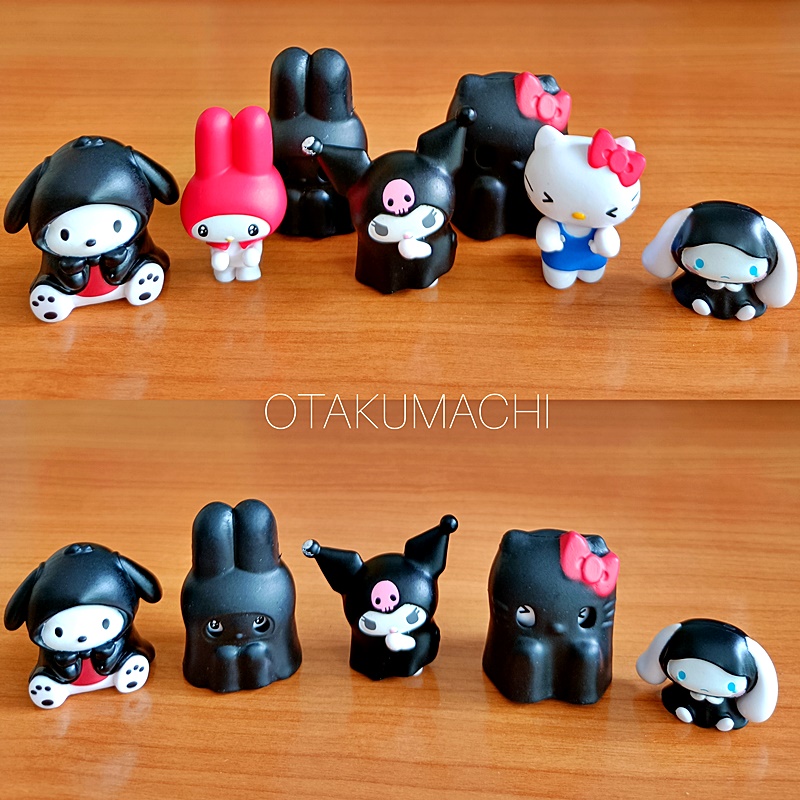 กาชาปองฟิกเกอร์ซานริโอ้ Sanrio Characters Ghost Figure Dark Mix