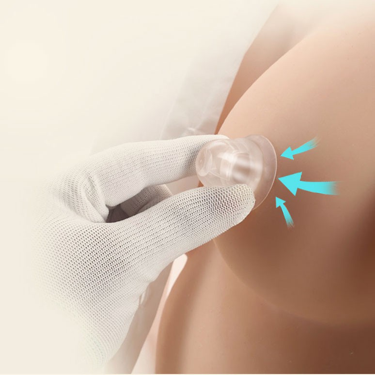 Breast Cup แก้หัวนมบอด หัวนมสั้น ลานนมแข็ง NanaBaby แพค 2 ชิ้น พร้อมกล่องเก็บ BPA-Free