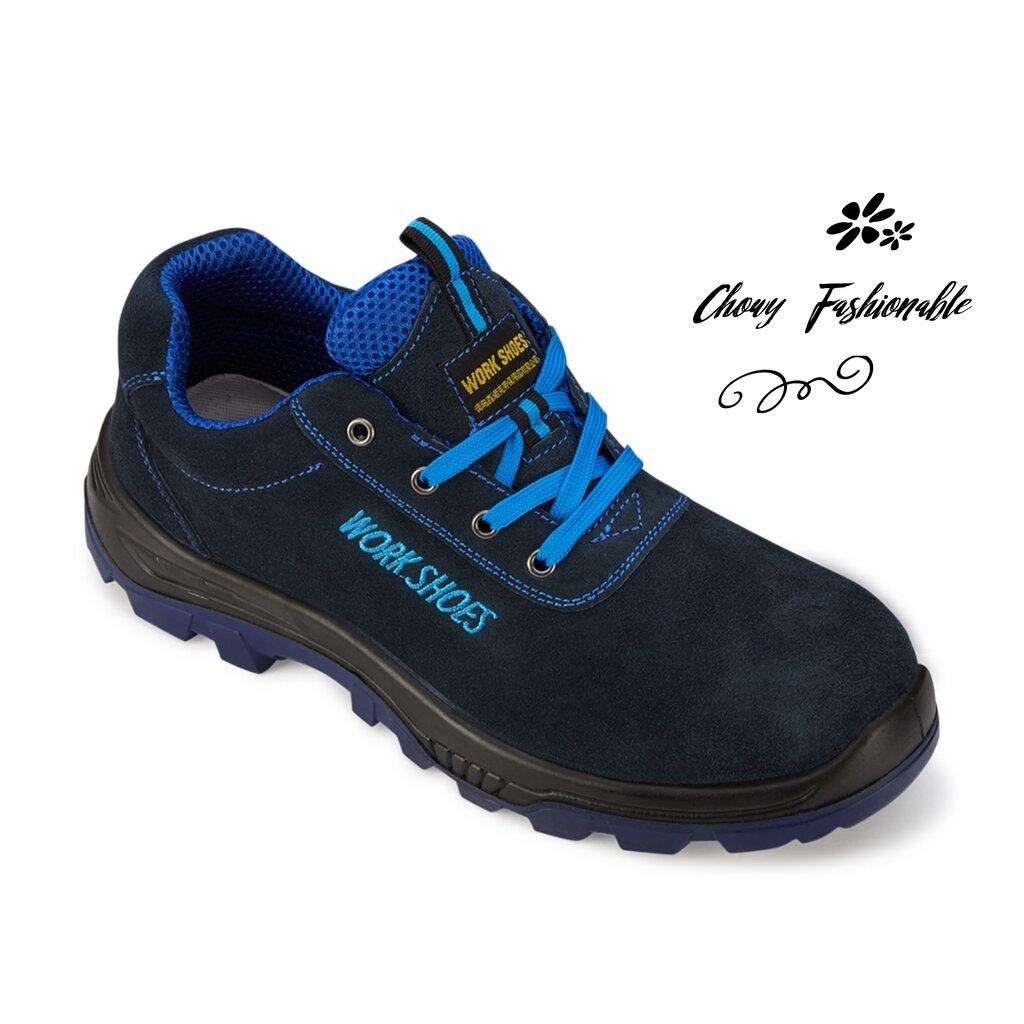 รองเท้าเซฟตี้ 48 49 50 Safety Composite Shoes เซฟตี้ไซส์ใหญ่ KR0992BL