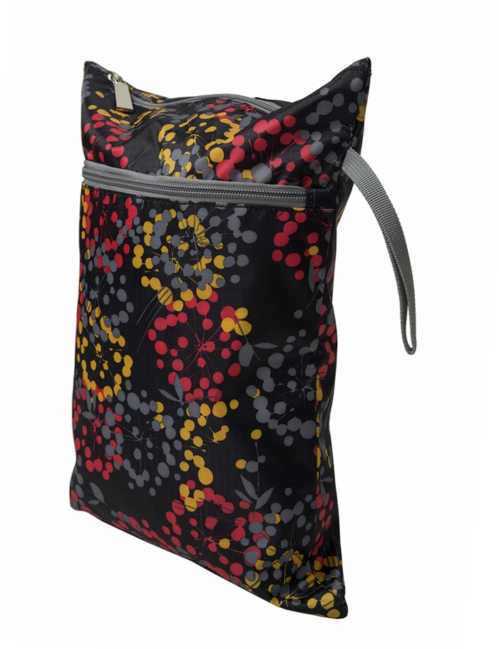 Ecosusi กระเป๋าคุณแม่ กระเป๋าสัมภาระคุณแม่ กระเป๋าแม่ลูกอ่อน แขวนรถเข็นเด็กได้ หิ้ว หรือสะพายไหล่ได้ (Black)