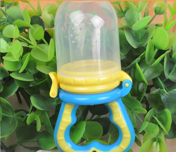 จุกกินผลไม้เด็ก ซิลิโคน NanaBaby เด็กจับกินเองได้ BPA-Free