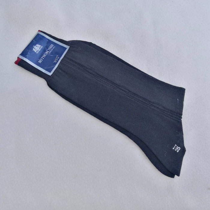 ถุงเท้าชาย Mitsukoshi สีดำ