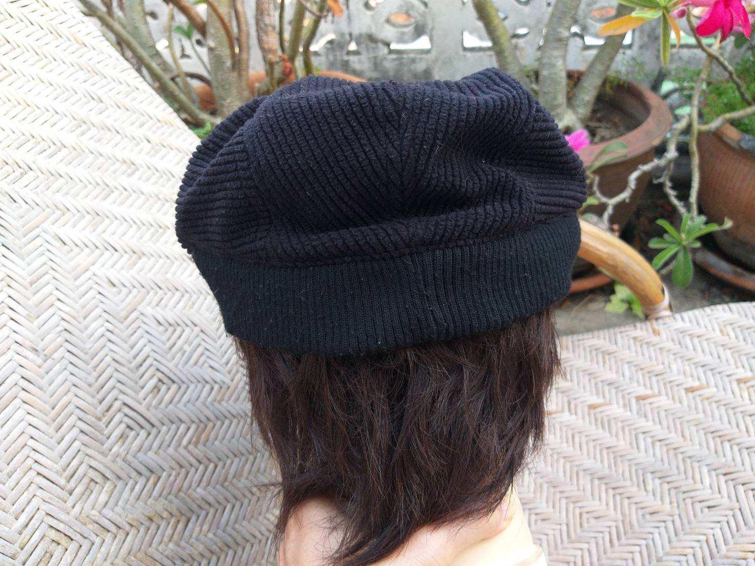 หมวกติงลี่ Flat Cap grace hat รอบหัวใหญ่
