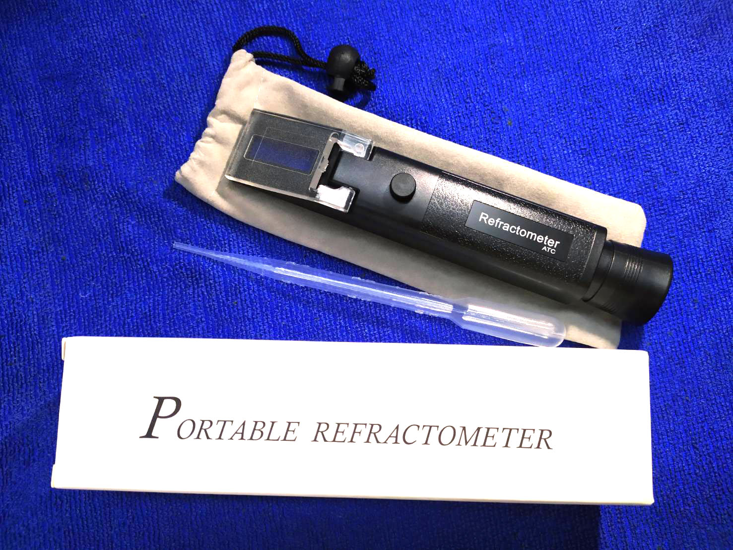 Refractometer สำหรับวัดค่าถ่วงจำเพาะ(ถ.พ.)ของน้ำกรดแบตเตอรี่ รุ่น R503