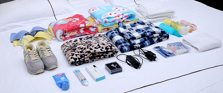 กระเป๋าจัดระเบียบเดินทาง กระเป๋าจัดระเบียบเสื้อผ้า 7 ใบ เย็บอย่างดี จัดกระเป๋าเดินทาง ท่องเที่ยว ใส่เสื้อผ้า ชุดชั้นใน อุปกรณ์ห้องน้ำ กางเกงใน รองเท้า เครื่องสำอาง อุปกรณ์ไอที