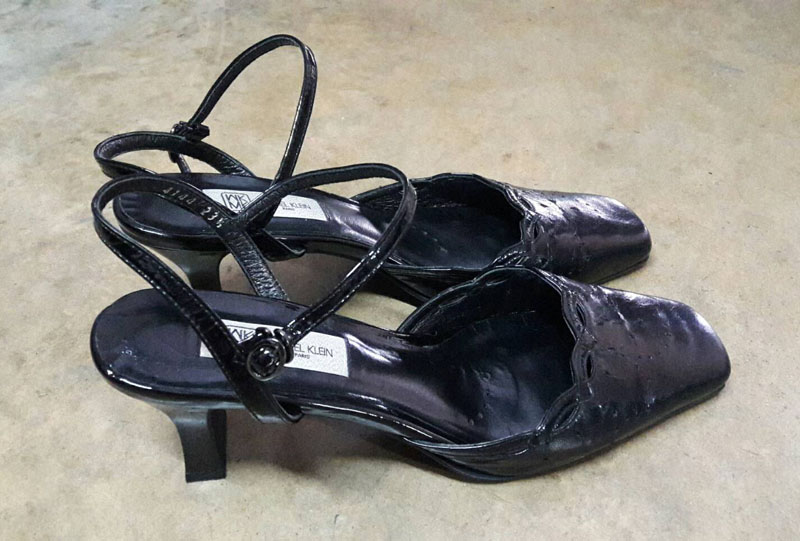 รองเท้าส้นสูงรัดส้น MICHEL KLEIN สวยมาก ไซด์37