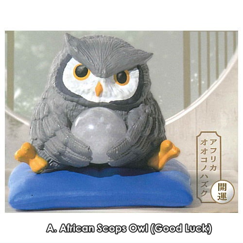 กาชาปองฟิกเกอร์นกฮูก Tennen Ishido Owl