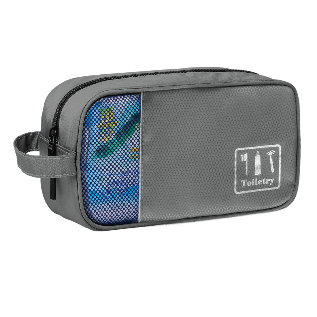 Bagsmart กระเป๋าจัดระเบียบเดินทาง 4 ใบ กันน้ำ พกพาสะดวก ใส่เสื้อผ้า, อุปกรณ์ไอที, อุปกรณ์น้ำ และรองเท้า (Grey)