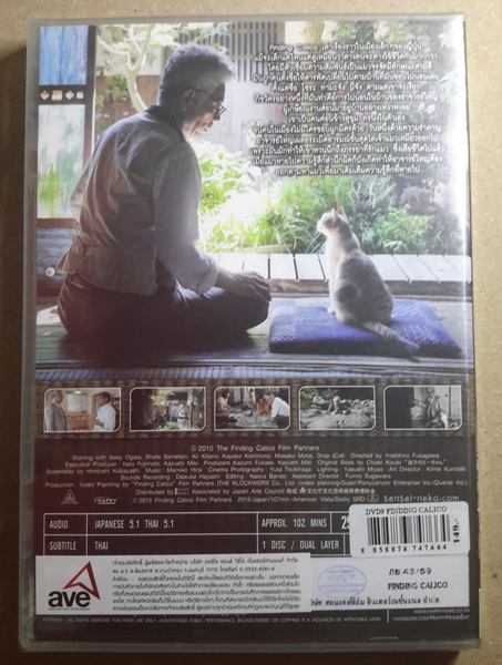 (DVD) Finding Calico (2015) กลับบ้านเถอะนะ เจ้าเหมียว (มีพากย์ไทย)