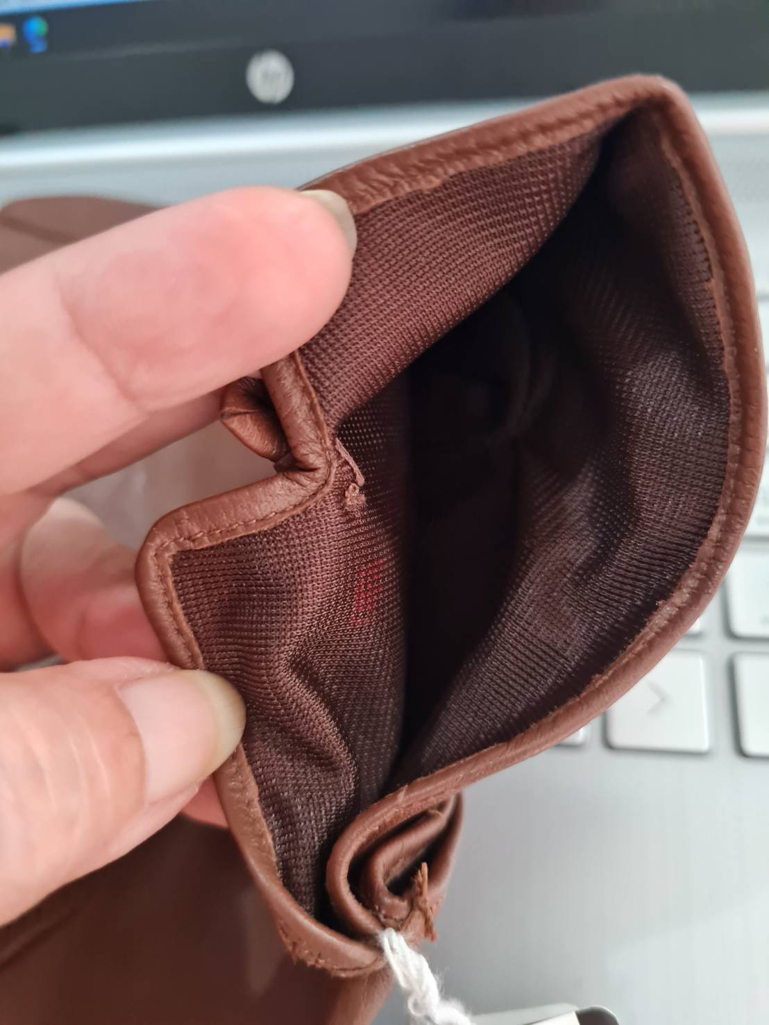 ถุงมือหนังแท้ สวยมาก อุ่นถึงติดลบ (ของใหม่)