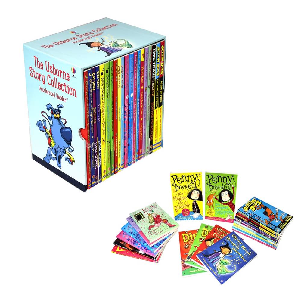The Usborne Accelerated Readers Story Collection : 20 Books Collection in a Slipcase เซตหนังสือส่งเสริมการอ่าน วัยประถม 20 เล่ม พร้อมกล่อง