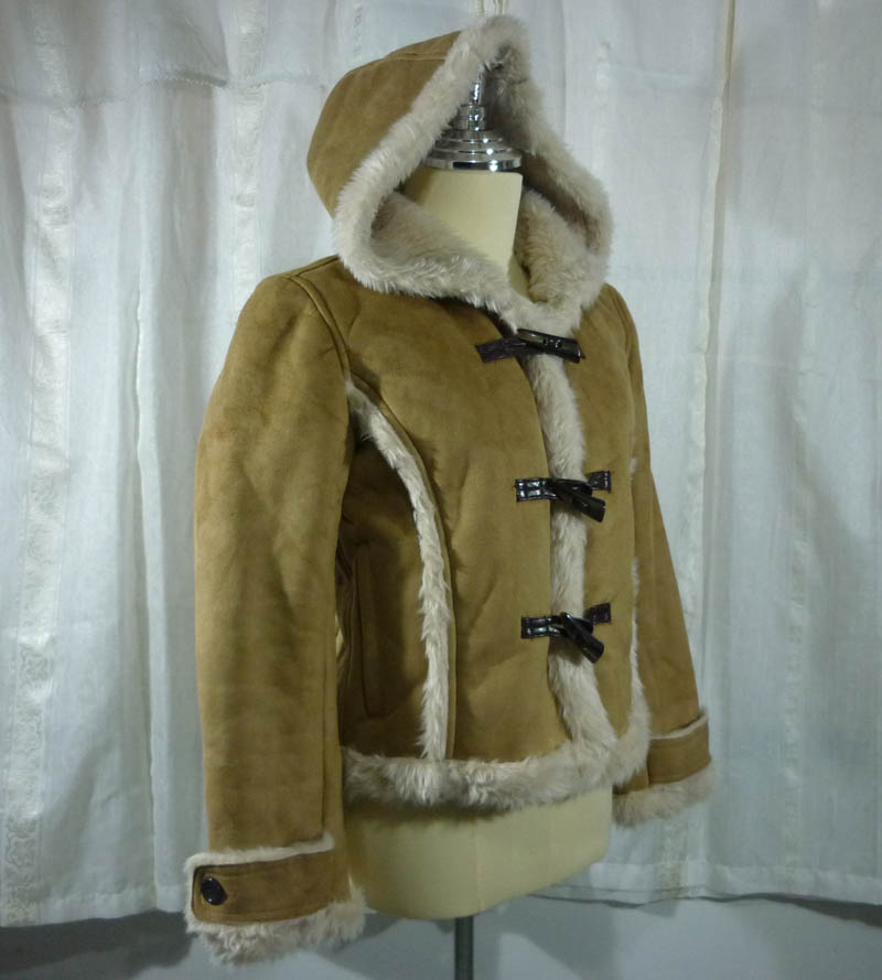 โค้ทชามัวร์บุขนอุ่นติดลบ SzS-M สวยมากก