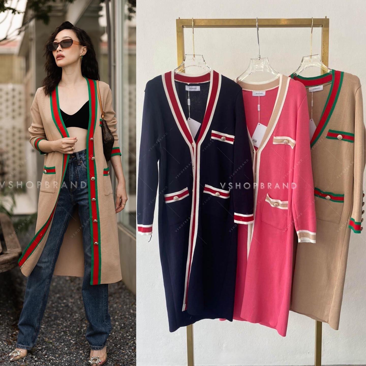 เดรสไหมพรมกระดุมหน้า กระเป๋าหน้า แต่งขลิบขอบสีสัน ใส่ติดกระดุมเป็นเดรสก็เก๋ ใส่คลุมเท่ๆก็เริ่ด งานสวย '. สินค้าคุณภาพ (พร้อมส่ง) .