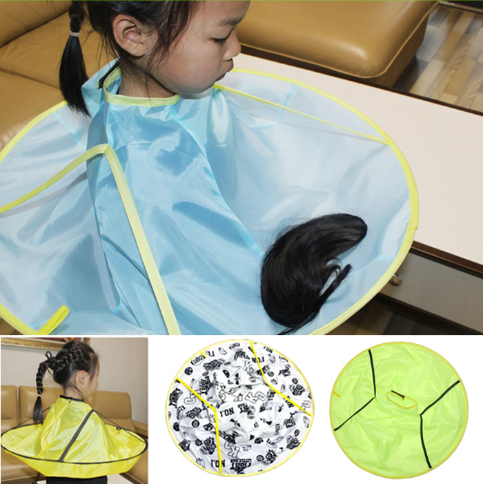 NanaBaby ผ้าคลุมตัดผม ที่รองตัดผม ที่คลุมตัดผมเด็ก-ผู้ใหญ่ แบบเก็บผมไม่ร่วงลงพื้น